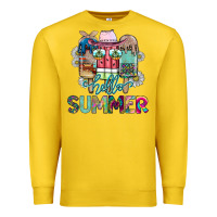 Lemon Hello Summer Premium Sweatshirt - CowhideDigitalArt