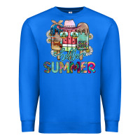 True Royal Hello Summer Premium Sweatshirt - CowhideDigitalArt