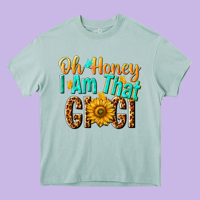 Oh Honey I Am That Gigi Nca Heavy Core Tee Designed By Nancycooperartshop