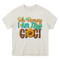 Cream oh honey i am that gigi nca Heavy Core Tee - NancyCooperArtShop