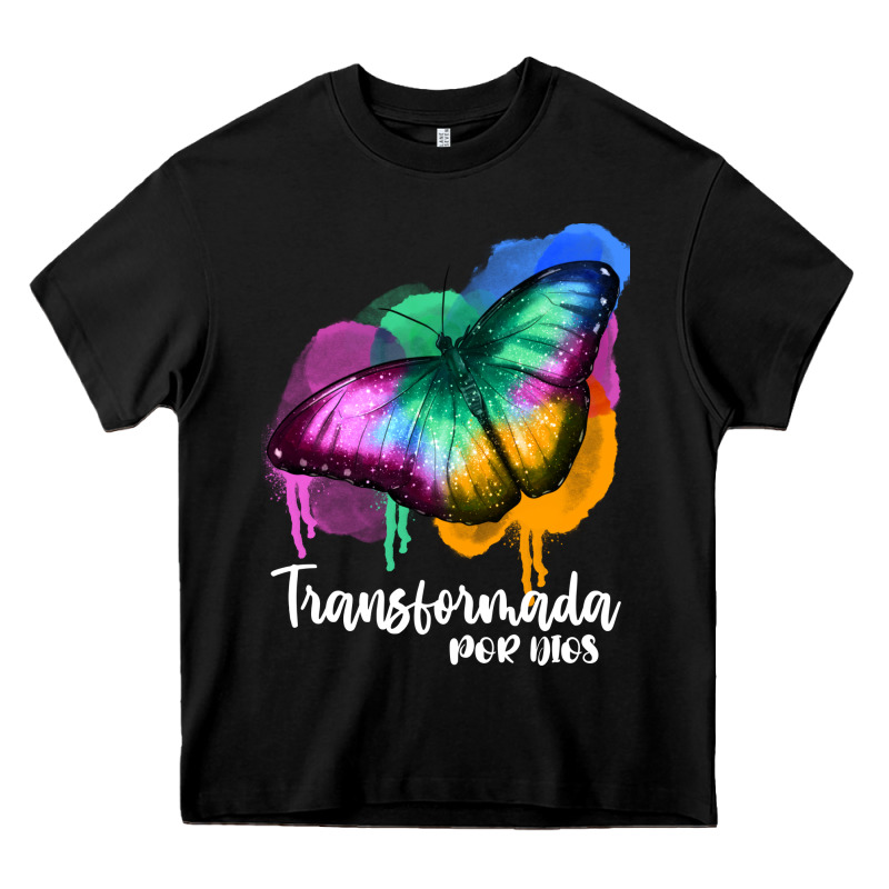 Transformada Por Dios Heavy Core Tee by JahusDesignShop | Teevron