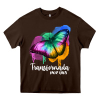 Chocolate Brown transformada por dios Heavy Core Tee - JahusDesignShop