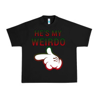 Black He's My Weirdo Galaxy Urban Heavy Tee - Bettercallsaul