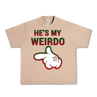 Burro He's My Weirdo Galaxy Urban Heavy Tee - Bettercallsaul