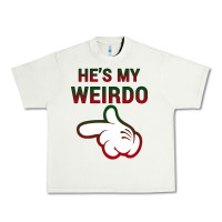Pistachio He's My Weirdo Galaxy Urban Heavy Tee - Bettercallsaul