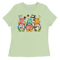 Matcha crafter gnomies Ladies Tee - NancyCooperArtShop