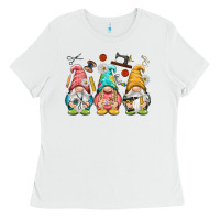 White crafter gnomies Ladies Tee - NancyCooperArtShop