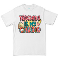 White teaching is my cardio Premium Tee - NancyCooperArtShop