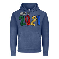 Vintage Denim Happy 2021 Vintage Hoodie - Bettercallsaul