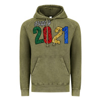 Vintage Olive Happy 2021 Vintage Hoodie - Bettercallsaul