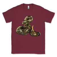 Burgundy Rattlesnake Classic Tee - LillyAllenDesigns