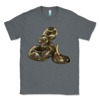 Charcoal Heather Rattlesnake Classic Tee - LillyAllenDesigns