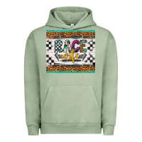 Pigment Oil Green race wife Urban Hoodie - Artiststas
