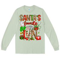 Matcha santa's favorite lvn Long Sleeve Tee - texasbilliewilder