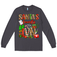 Smoke santa's favorite lvn Long Sleeve Tee - texasbilliewilder