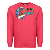 Cardinal Summer Vibes Premium Sweatshirt - CowhideDigitalArt