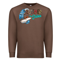 Chestnut Summer Vibes Premium Sweatshirt - CowhideDigitalArt