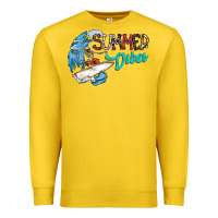 Lemon Summer Vibes Premium Sweatshirt - CowhideDigitalArt