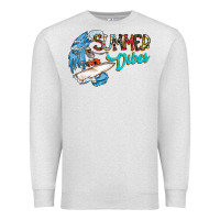 Oatmeal Heather Summer Vibes Premium Sweatshirt - CowhideDigitalArt