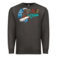 Smoke Summer Vibes Premium Sweatshirt - CowhideDigitalArt