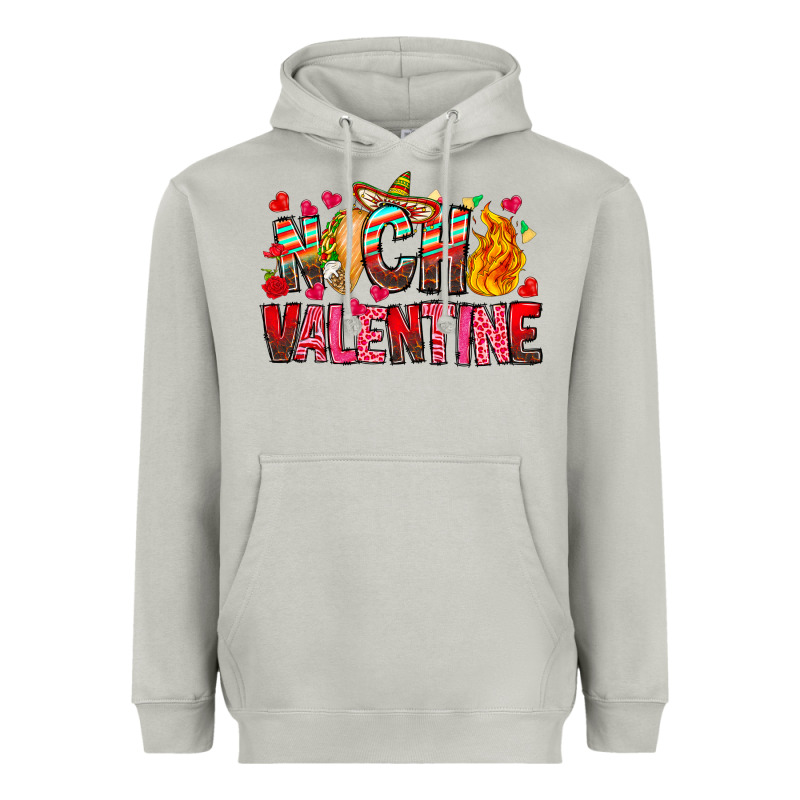 Nacho Valentine Heavyweight Hoodie by CowhideDigitalArt | Teevron