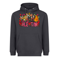 Smoke Nacho Valentine Heavyweight Hoodie - CowhideDigitalArt