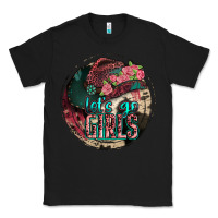 Black let's go girls Classic Tee - Jasminsmagicworld