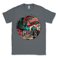 Charcoal Heather let's go girls Classic Tee - Jasminsmagicworld