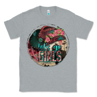 Heather Grey let's go girls Classic Tee - Jasminsmagicworld