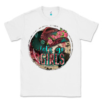 White let's go girls Classic Tee - Jasminsmagicworld