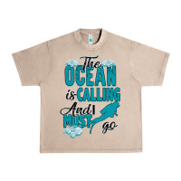 French Oak The Ocean Is Calling Urban Heavy Tee - Bettercallsaul