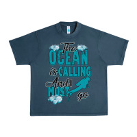 Midnight Navy The Ocean Is Calling Urban Heavy Tee - Bettercallsaul