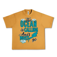 Peanut Butter The Ocean Is Calling Urban Heavy Tee - Bettercallsaul