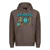 Coffee Mama's boy Mother's Day Premium Hoodie - FaDigitalArtStudio