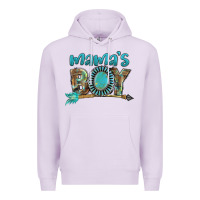 Lilac Mama's boy Mother's Day Premium Hoodie - FaDigitalArtStudio