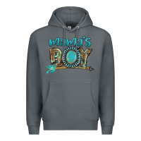 Rock Mama's boy Mother's Day Premium Hoodie - FaDigitalArtStudio