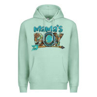 Seafoam Mama's boy Mother's Day Premium Hoodie - FaDigitalArtStudio