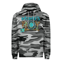 Slate Camo Mama's boy Mother's Day Premium Hoodie - FaDigitalArtStudio