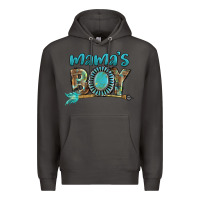 Smoke Mama's boy Mother's Day Premium Hoodie - FaDigitalArtStudio