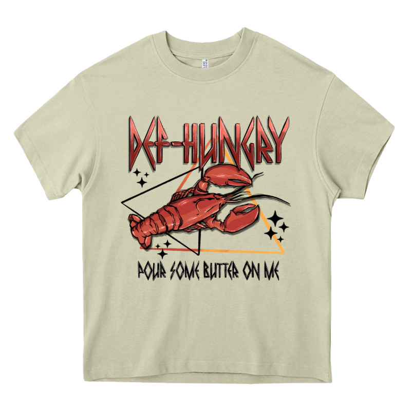 Def Hungry Pour Dome Butter On Me Heavy Core Tee by MaliasSmallBusiness | Teevron
