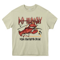 Mossy def hungry pour dome butter on me Heavy Core Tee - MaliasSmallBusiness