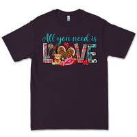 Plum all you need is love Premium Tee - NancyCooperArtShop