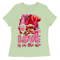 Matcha love is in the air with gnomies Ladies Tee - NancyCooperArtShop