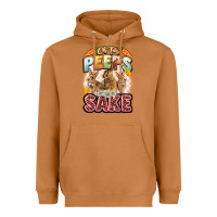 Meerkat Oh for peeps sake Easter Day Heavyweight Hoodie - LillyAllenDesigns