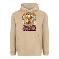 Mushroom Oh for peeps sake Easter Day Heavyweight Hoodie - LillyAllenDesigns