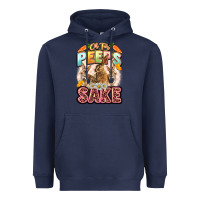 Navy Oh for peeps sake Easter Day Heavyweight Hoodie - LillyAllenDesigns