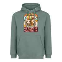 Sage Oh for peeps sake Easter Day Heavyweight Hoodie - LillyAllenDesigns