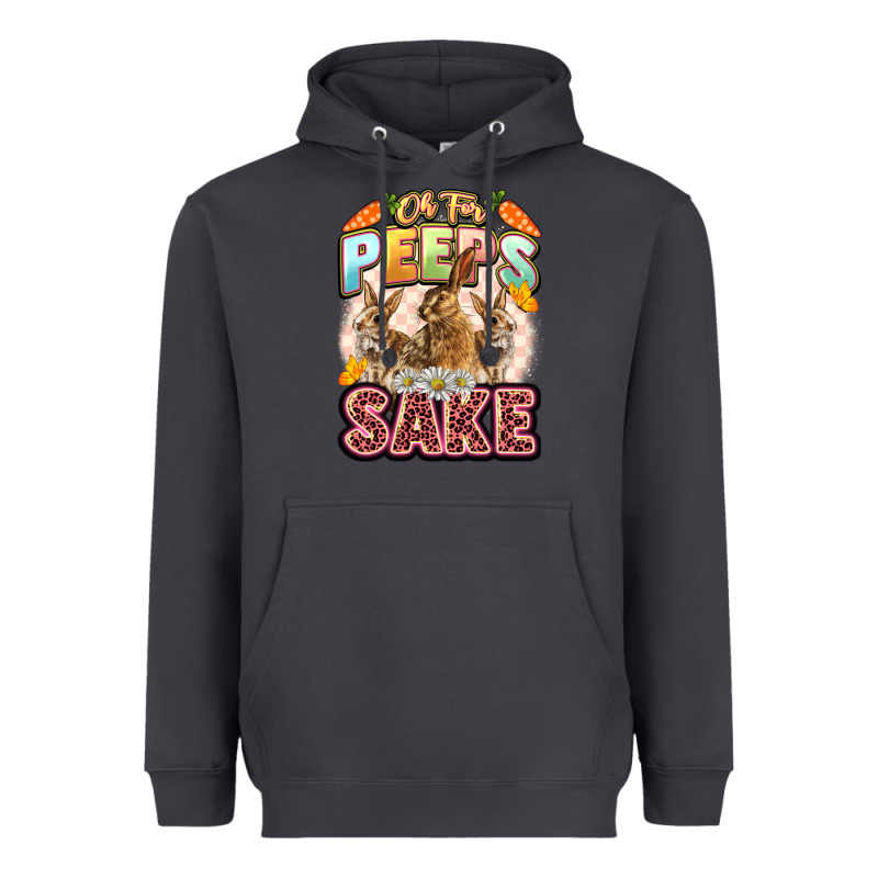 Oh For Peeps Sake Easter Day Heavyweight Hoodie by LillyAllenDesigns | Teevron
