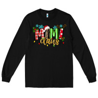 Black mimi claus Long Sleeve Tee - texasbilliewilder
