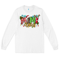 White mimi claus Long Sleeve Tee - texasbilliewilder